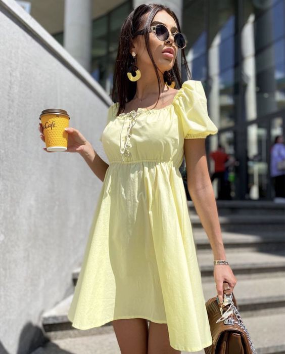 Літнє легке плаття  розміру S-M