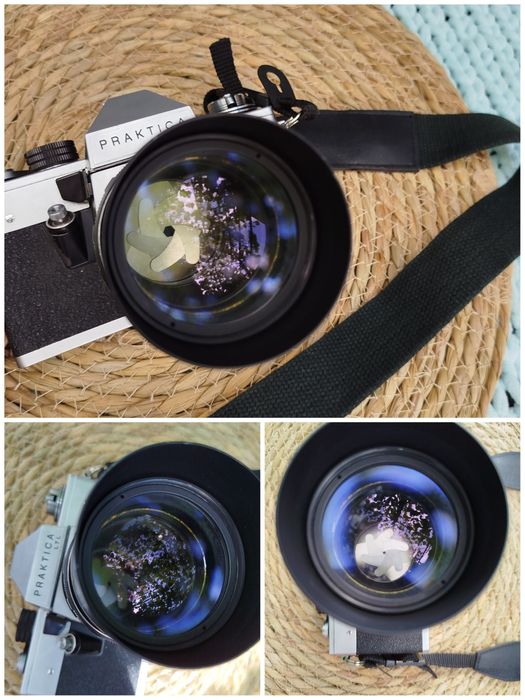 Фотоапарат Praktica LTL + німецький об'єктив Pentacon 135mm f/2.8 M42