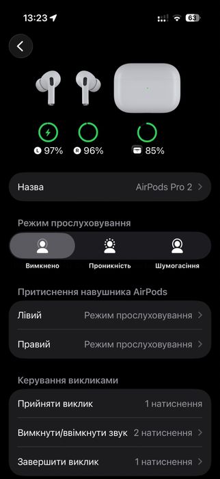 Оригінал Apple AirPods Pro Навушники