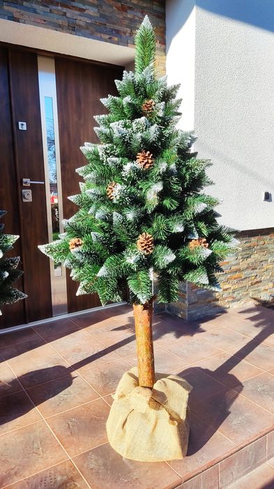 Choinka sztuczna na pniu sosna diamentowa 180m