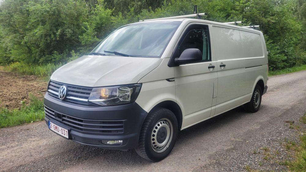 Transporter T6 2.0 146tys. km przebiegu, Klimatyzacja, Czujniki, 2xDrzwi, Long