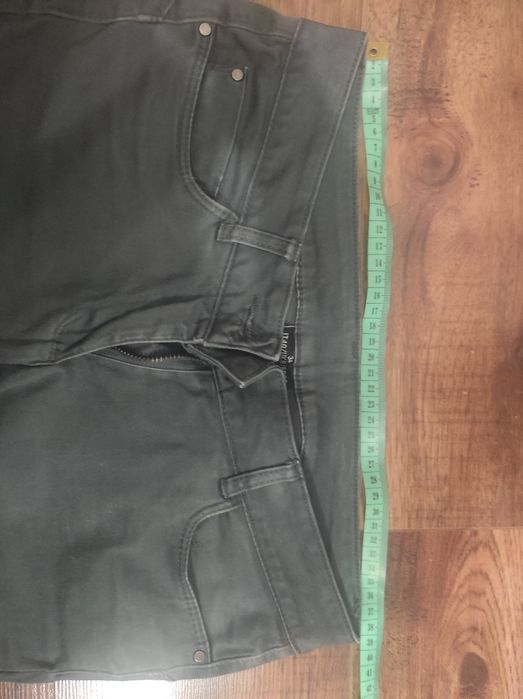 Spodnie szare grafitowe