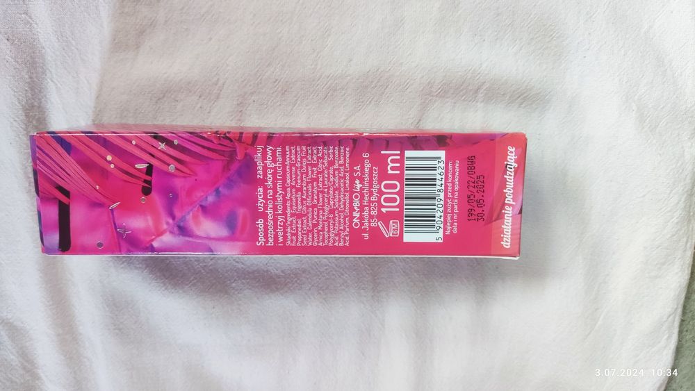 Wcierka pobudzajaca porost ONLY BIO