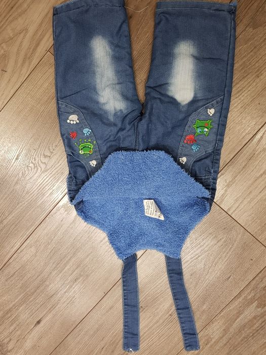 Spodnie ocieplane  od 68 cm