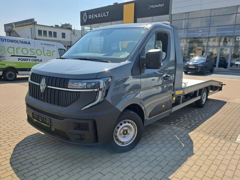 Renault Nowy Master  Autolaweta Jegger Zawieszenie fabryczne pneumatyczne