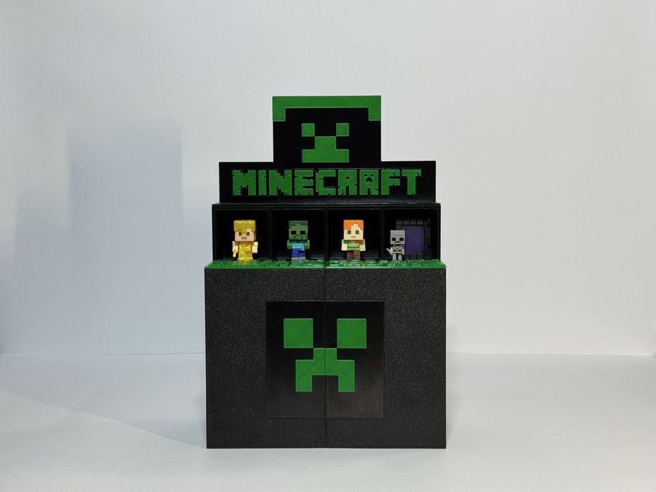 Полчики для фігурок Kinder Joy МАЙНІКРАФТ на 28фігурок