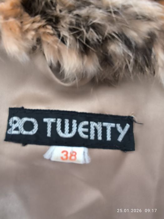 Naturalne futro panterka r. 38