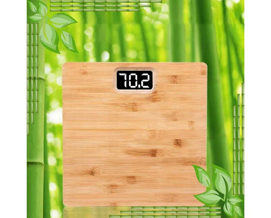 Waga Łazienkowa Elektroniczna Wyświetlacz LCD Termometr Max 180kg