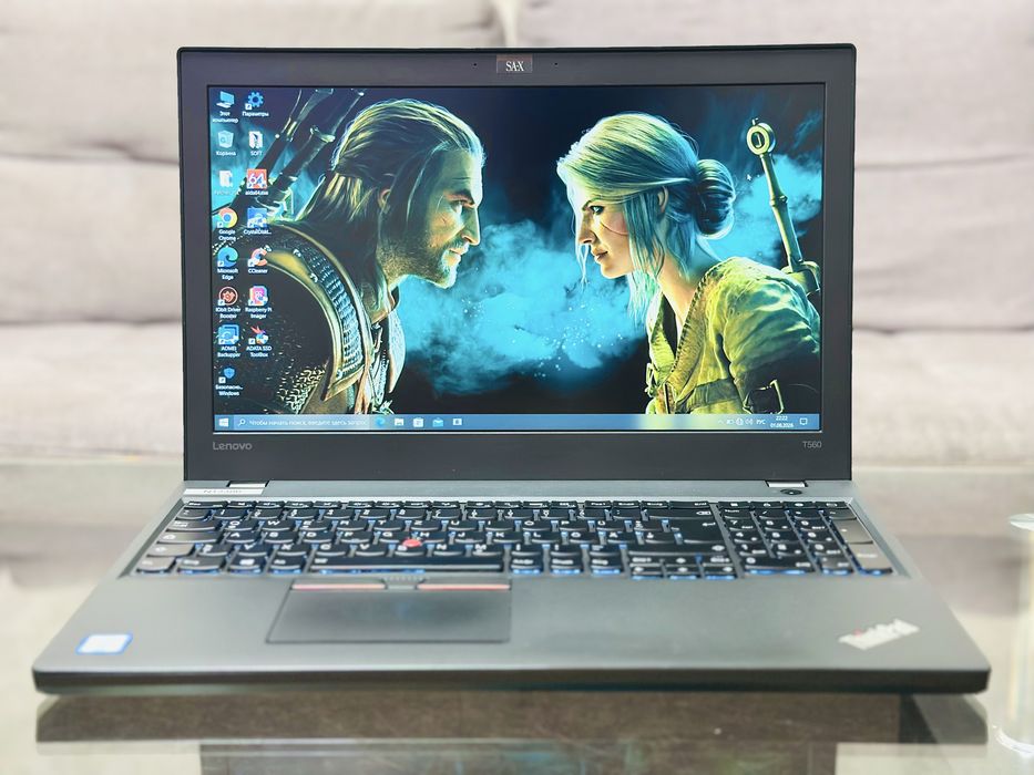 Lenovo T560/FHD/IPS/i5-6300U/3.0 GHz/8 ГБ/SSD 256/HD Graphics 520