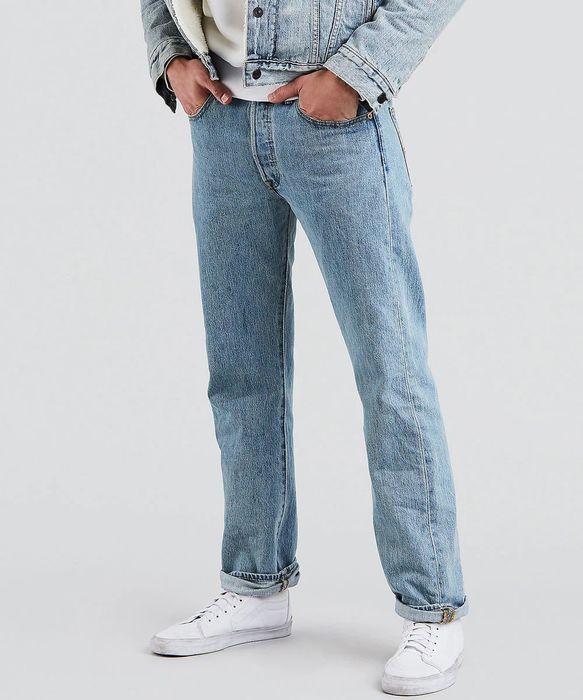 Levis original 501 light stonewash 30x32
