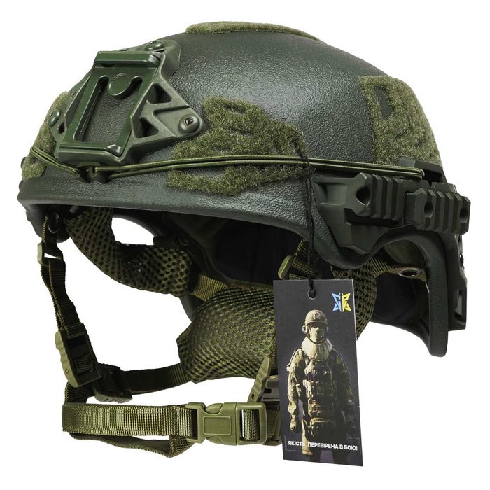 Новий тактичний шолом FAST Maritime Tactical WENDY. Олива. M-L.