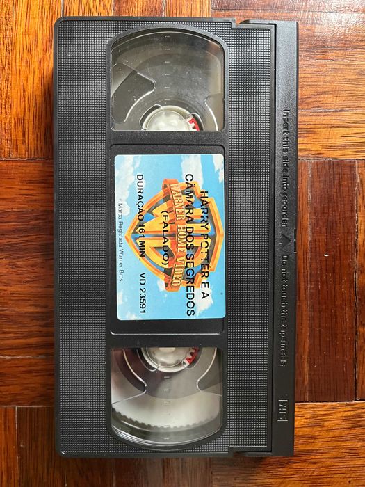 VHS Harry Potter and the Chamber of Secrets (2002, Columbus) DUB PT-PT64284222449538123