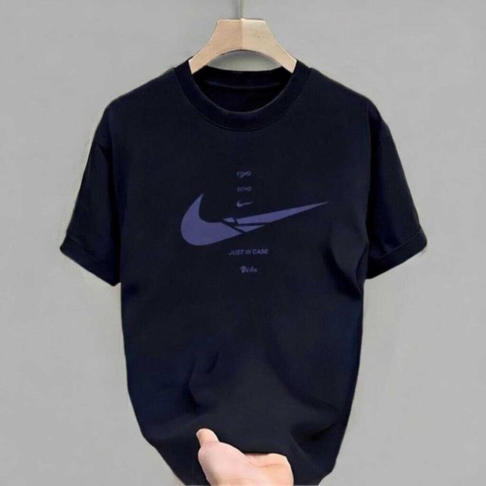 Черная футболка Nike echo (Найк) размер M