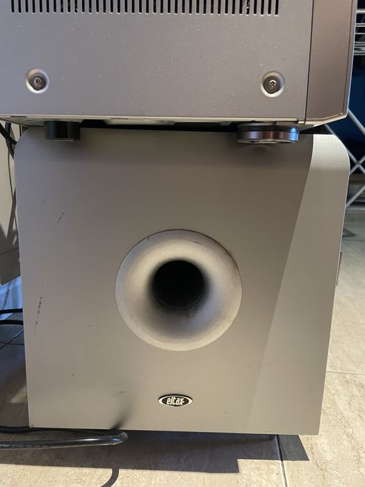 Amplificador Sony home cinema com 5 colunas
