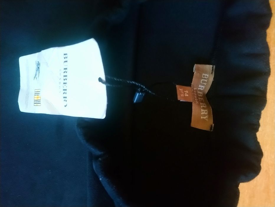 XS Spódnica krótka burberry a la zamsz