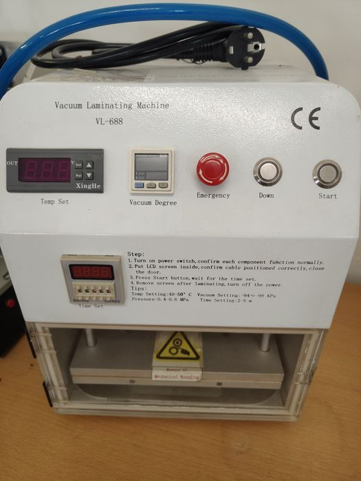 Laminator próżniowo ciśnieniowy LCD OCA 12" VL688