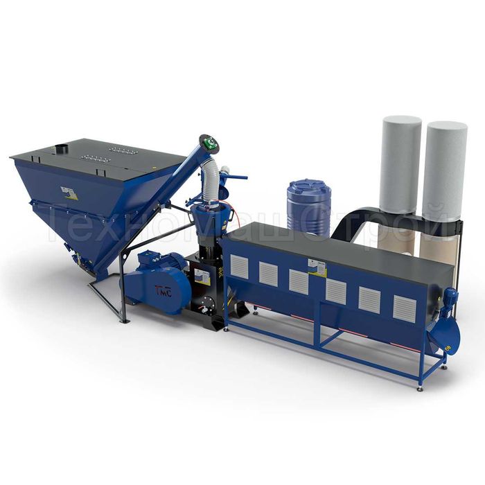 Лінія гранулювання пелет МЛГ 1000 COMBI PRO Обладнання для пелет.