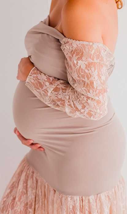 sukienka do sesji ciążowej