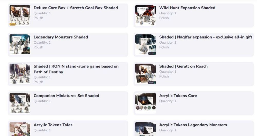 Wiedzmin Patch of destiny, Want it All, Shaded + Gerald+Pin PL