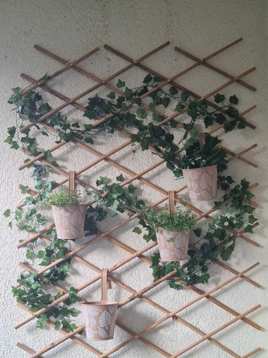 Sztuczny bluszcz 50 m na ścianę balkon taras dekoracja 50 metrów