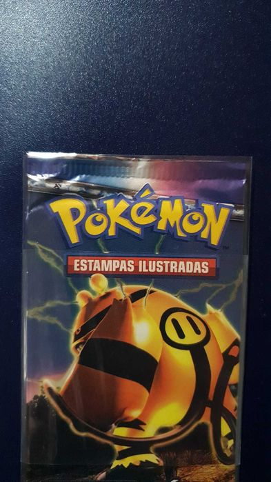 2007 Pokemon TCG Diamond & Pearl Base Set Booster Pack Português PT Electivire Artwork Pacote SELADO / NOVO