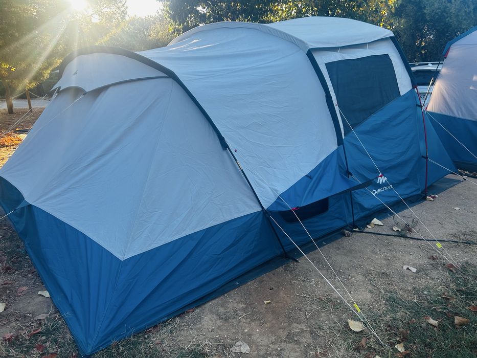 Tenda de Campismo 5 lugares 2 quartos, Fresh & Black, Arpenaz 5.2