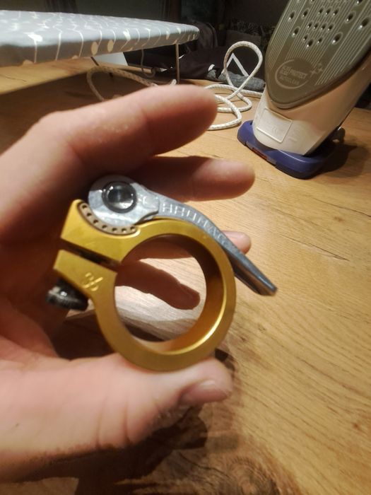 Zacisk sztycy chromag