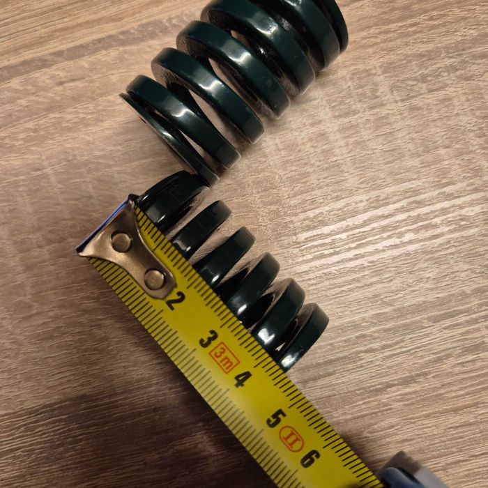 Sprężyny do hulajnogi elektrycznej 70-120 kg (zielone) 45MM / 30MM