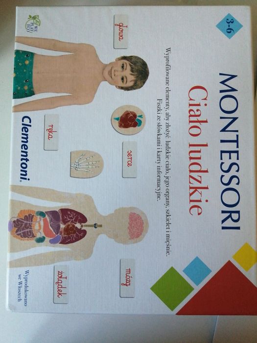 Ciałko ludzkie gra puzzle