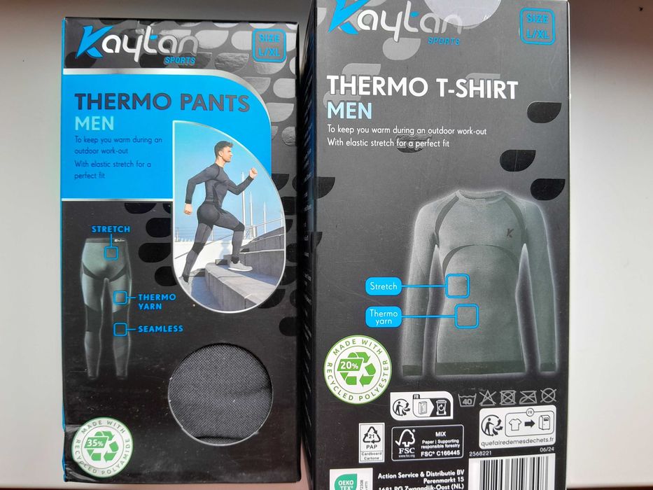 Комплект безшовної зональної термо-білизни KAYTAN - S/M, L/XL