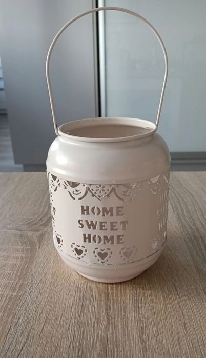 Ażurowy lampion Home Sweet Home