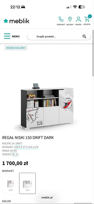 Meble chlopiece MEBLIK