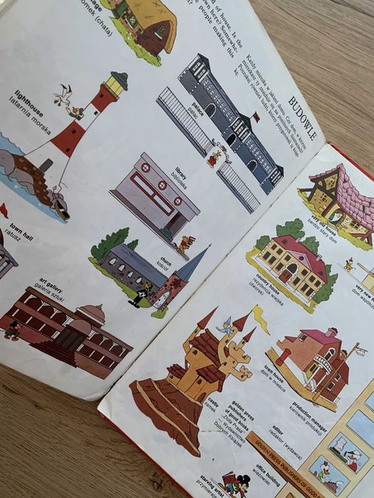 Wielki Ilustrowany Słownik Angielsko-Polski - Walt Disney