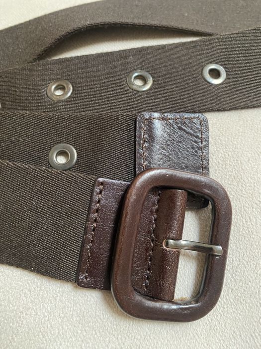 Brazowy pasek Massimo Dutti