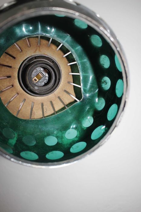 Antigo candeeiro - Space Age - Anos 60 / 70 - Cromado - Design