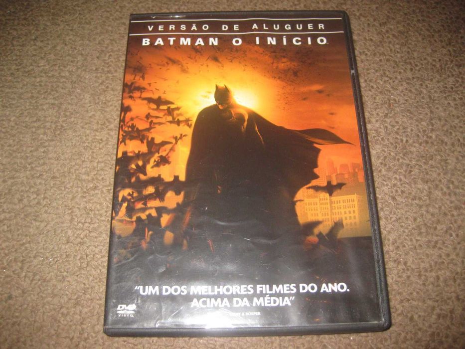 DVD "Batman - O Início" com Christian Bale