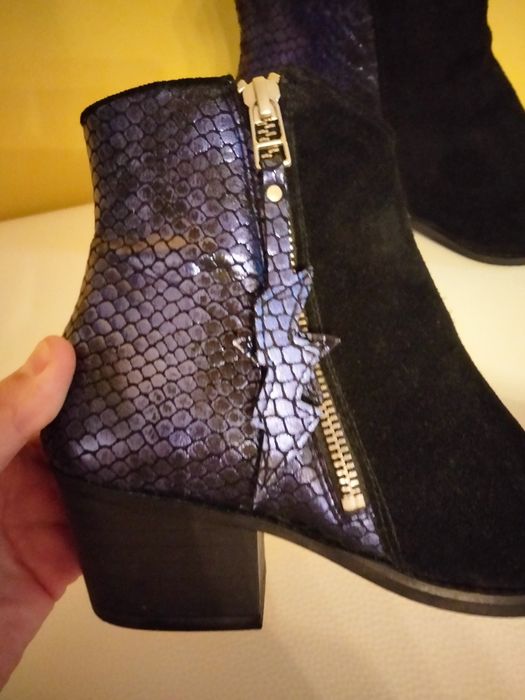 Botas Cristina Ferreira azuis