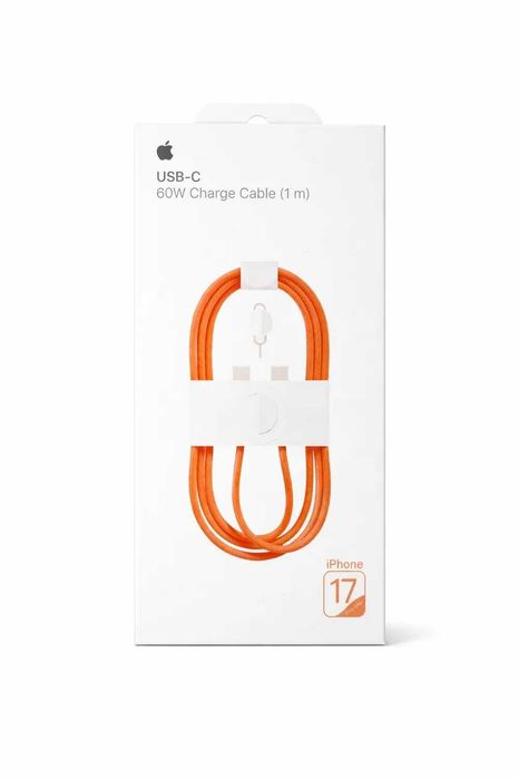 Apple Kabel USB-C USB-C 1 m | Oplot | Pomarańczowy | Nowy