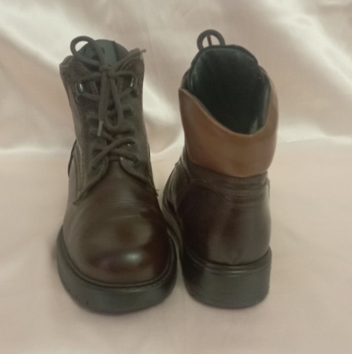 Чоботи теплі шкіряні Італія