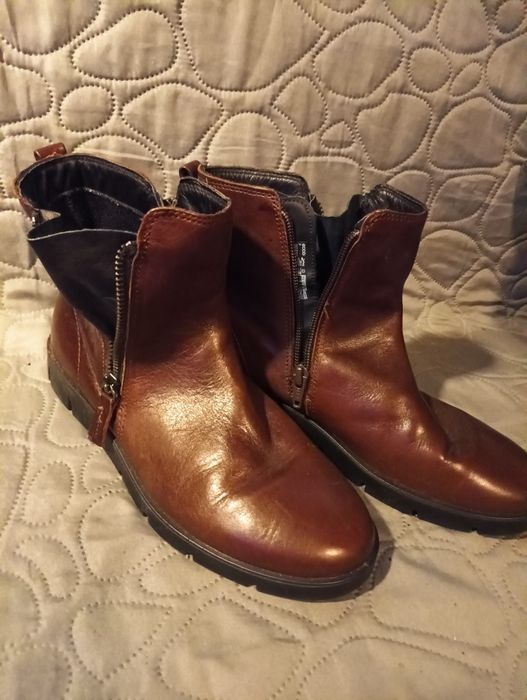 Buty Ecco brązowe