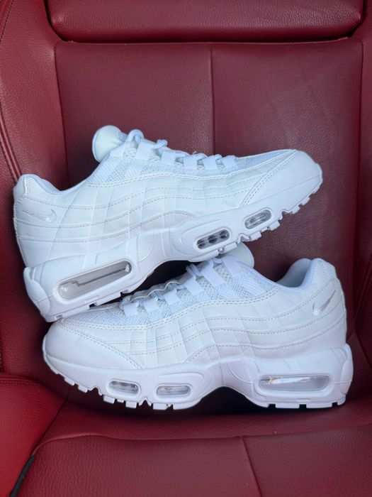 (ОПЛАТА ПІСЛЯ ОГЛЯДУ)Nike Air Max 95 Essential White Найк Аір Макс 95 Есеншиал Білі