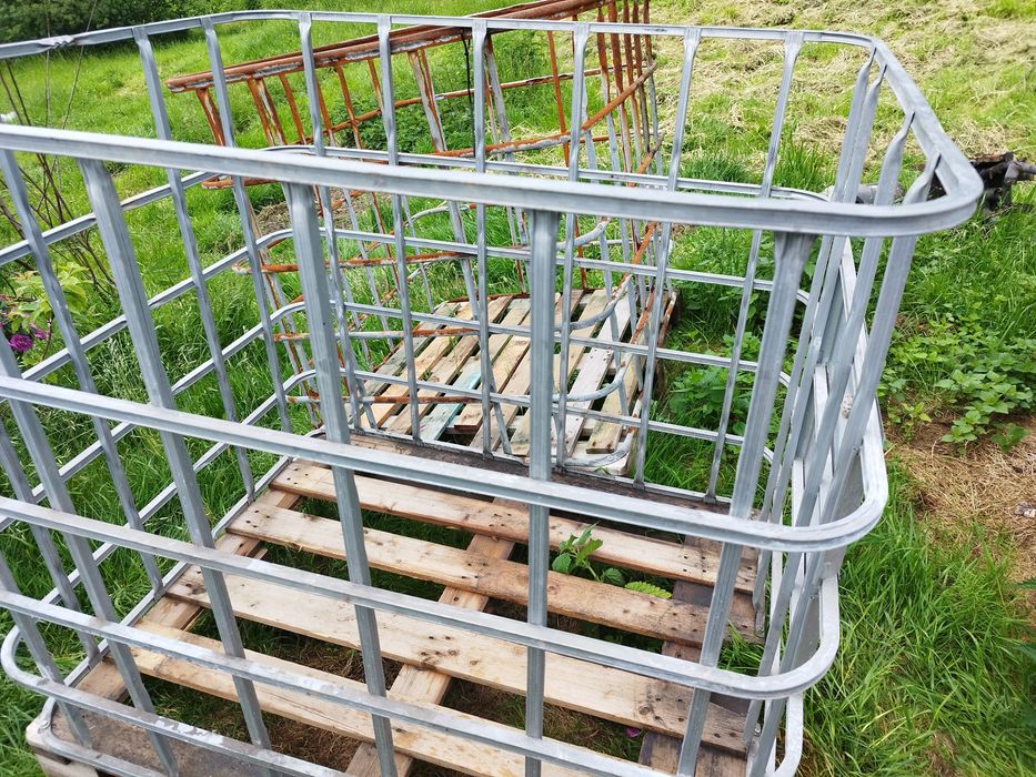 Kosze zbiornik mauzer,  skrzyniopalety 1000l