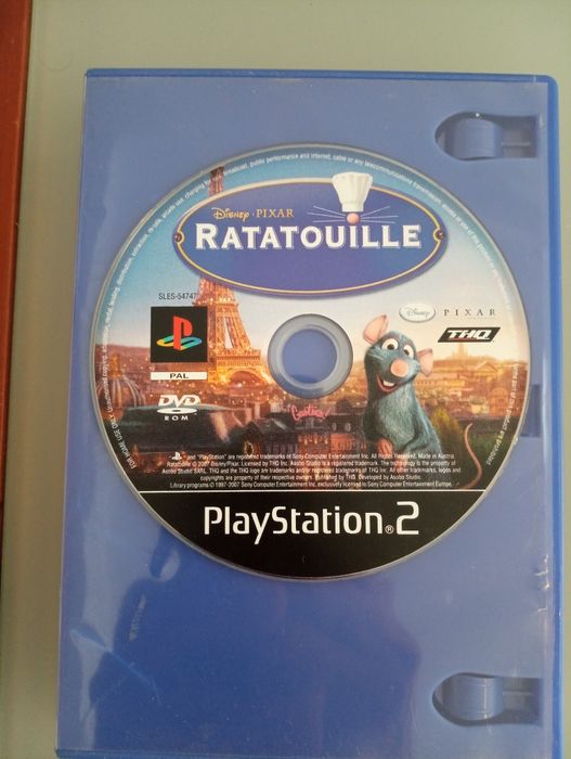 2 Jogos PS2: Grand Teft auto San Andreas	 E  Ratatouille	Playstation 2*