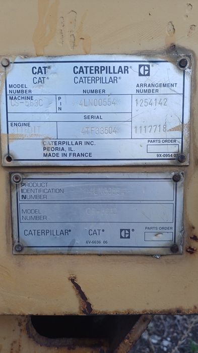 Walec caterpillar CS-563C
