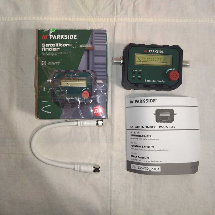 Супутниковий шукач сигналу Parkside Pointeur Satellite PSSFS 3 A2