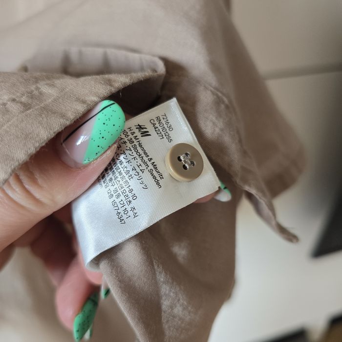 Koszula hm s 36 m 38 długi rękaw bawełna