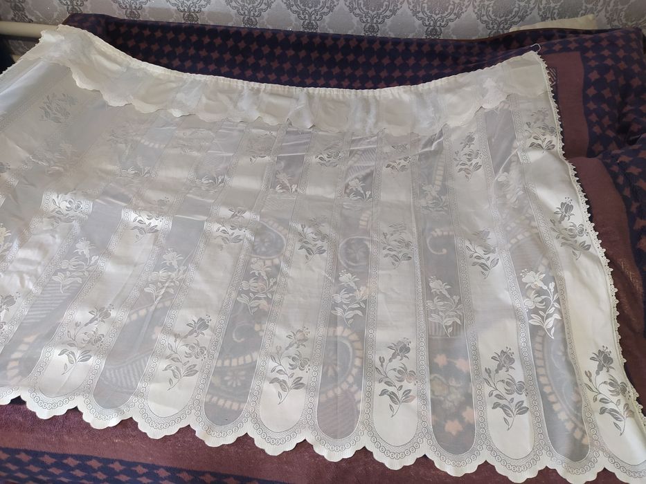 Готовая штора из тюли