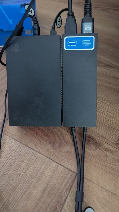 Zestaw PS VR1 (PS4 / PS5) + 2x Move + Adapter PS5 + Stacja