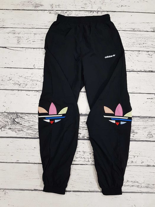 Adidas * orginals * logowane * spodnie * czarne * damskie * idealne  S