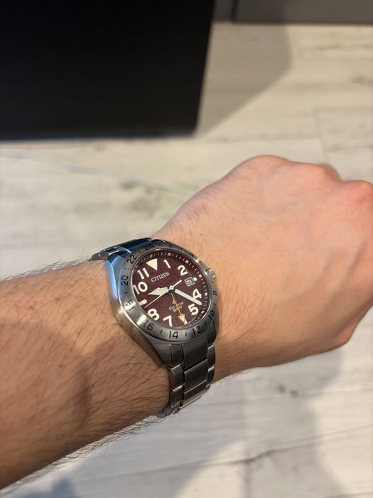 Citizen eco drive promaster gmt zegarek
